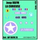 Décals 2DB - JapModels 2 DB - JEEP - LA CURIEUSE - Echelle 1/35