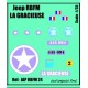 Décals 2DB - JapModels - JEEP - LA GRACIEUSE - Echelle 1/35