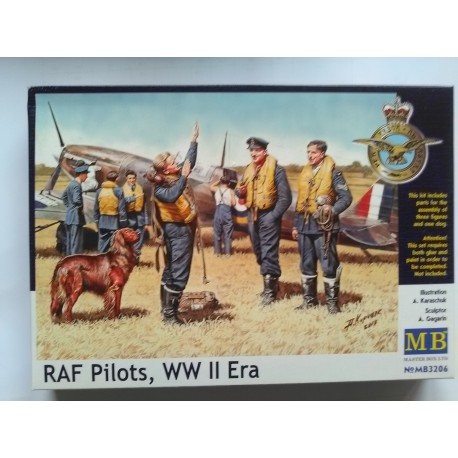 Figurine - MB - RAF PILOTS - Echelle 1/35