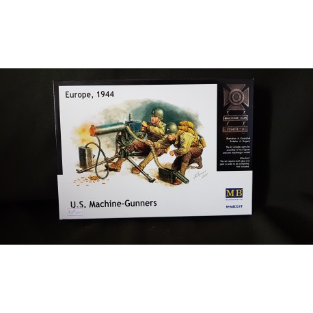 Figurine - MB - US MACHINE-GUNNERS EUROPE 1944