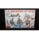 Figurine - MINI ART - US SOLDIERS AT REST - Echelle 1/35