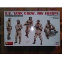 Figurine - MINI ART - US TANK CREW N.W EUROPE - Echelle 1/35