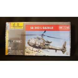 HELLER - 80486 - GAZELLE SA 342 L - Echelle 1/50