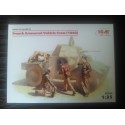 MAQUETTE FIGURINE ICM - REF35615 - FRENCH ARMOURED VEHICULE CREW 1940 - ECH 1/35