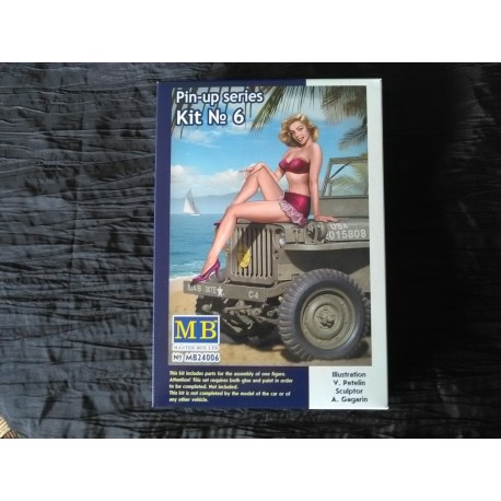 MAQUETTE MB - FIGURINE PIN UP - KIT 6- REF MB24006- ECH 1/24