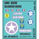 Décals 2DB - JAPMODELS - GMC BLANCHE NEIGE - JAP RBFM 29 - Echelle 1/35