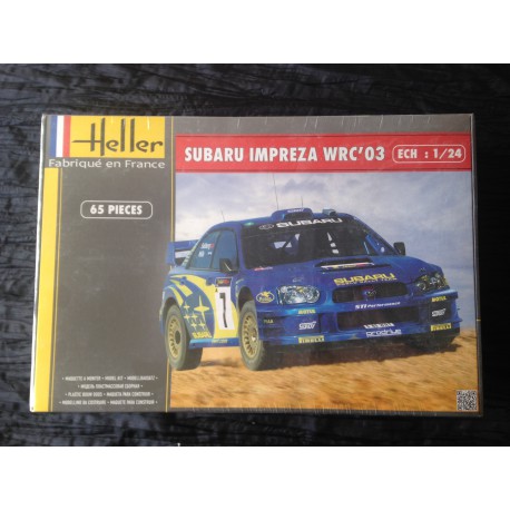 Maquette - HELLER -SUBARU IMPREZA WRC 03 - Echelle 1/24