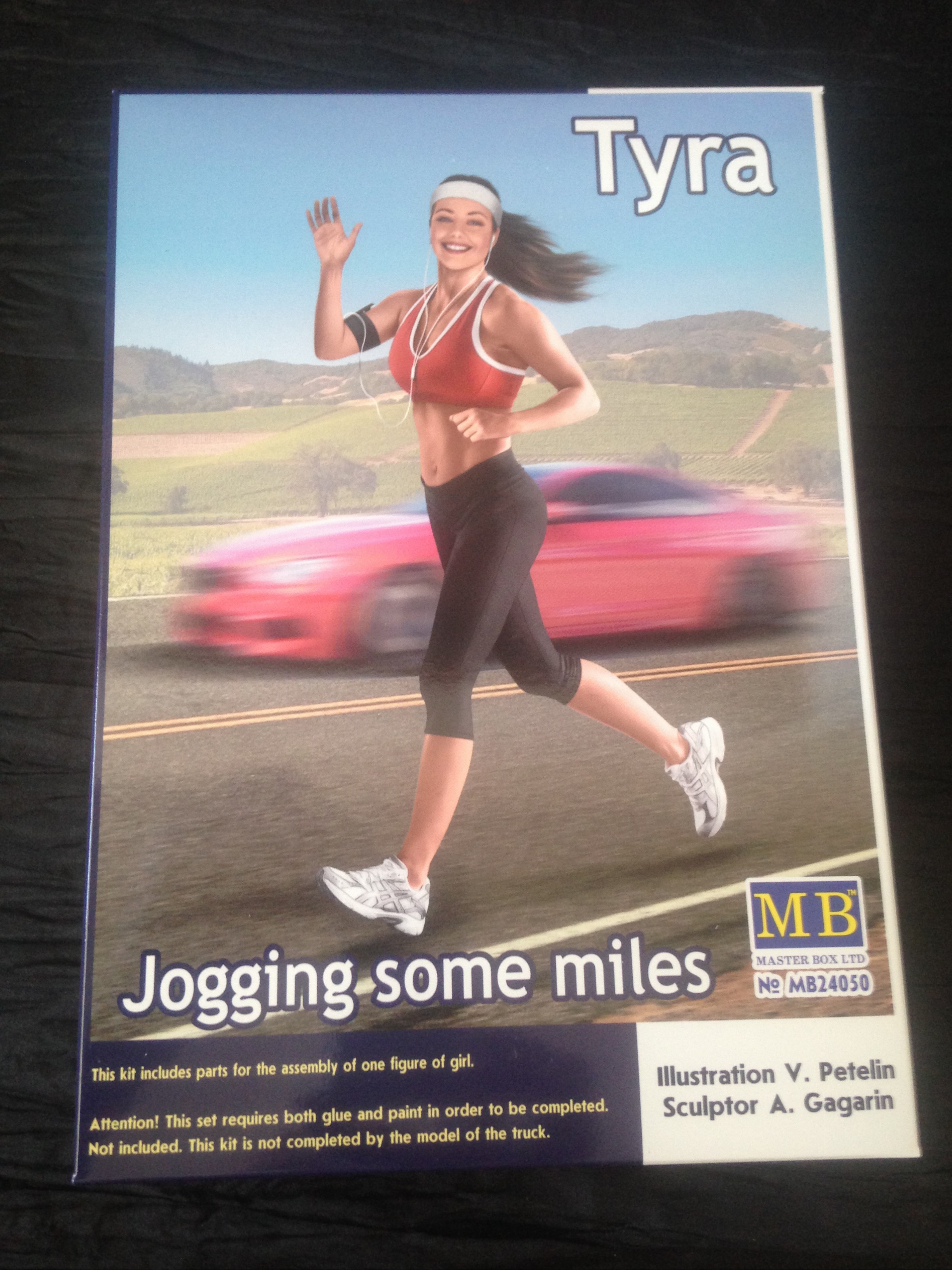 Master Box 1/24 Tyra Girl "Jogging Some Miles." 