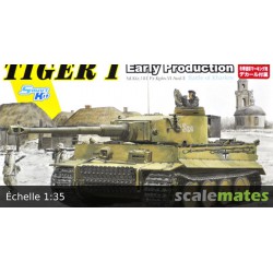 DRAGON - 5950 - Sd.Kfz 181 Pz.Kpfw VI Ausf E Tiger I Early Production (Battle for Kharkov) - Echelle 1/35