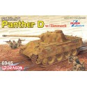 DRAGON - 6945 - Pz.Kpfw. V Sd.Kfz. 171 Panther Ausf. D w/Zimmerit 2 in - Echelle 1/35