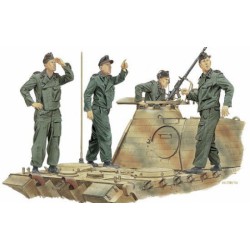 FIGURINE DRAGON - "Achtung Jabo" Panzer Crew (France 1944) - REF DRA 6191 - ECH 1/35