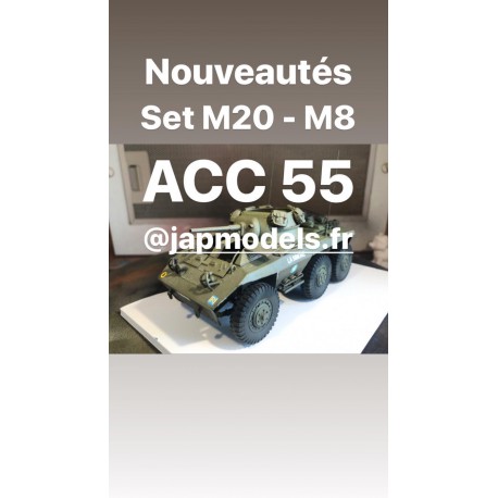 MAQUETTE JAPMODELS - CHARGEMENT M8 - M 20 - REF JAP ACC55 - 1/35
