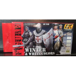 PEINTURE AK - Winter & White Colors - AK 3160