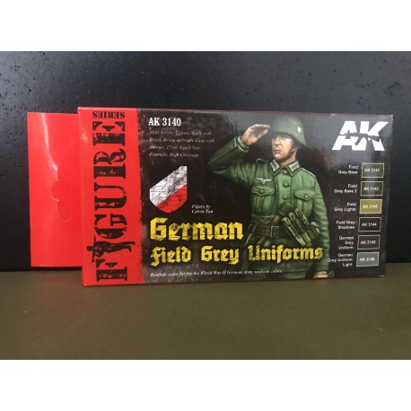 PEINTURE AK - German field grey uniforms