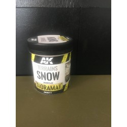 DIORAMA SERIES AK - Terrains Snow - AK 8011