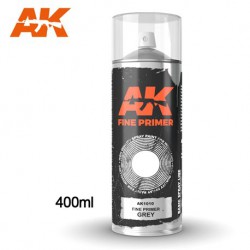 SPRAY AK - AK1010 - FINE PRIMER GREY - 400ML