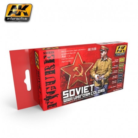 PEINTURE AK- Soviet Uniform Colors