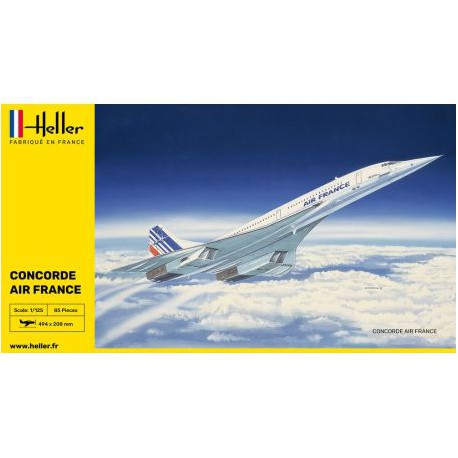 HELLER-CONCORDE-AIR-FRANCE-HELL80445-ECH1/72