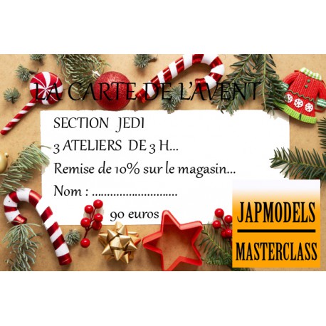MASTERCLASS JAPMODELS - ATELIER JEDI - 3 ATELIERS DE 3 H