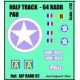Décals 2 DB - JapModels - HALF TRACK - PAU - Echelle 1/35