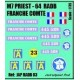 Décals 2 DB - JapModels - M7 PRIEST - FRANCHE COMPTE - Echelle 1/35