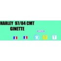 decals 1/72 Harley - Ginette