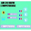 decals 1/72 AM 20 - L'impetueuse
