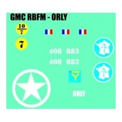 decals 1/72 GMC - ORLY