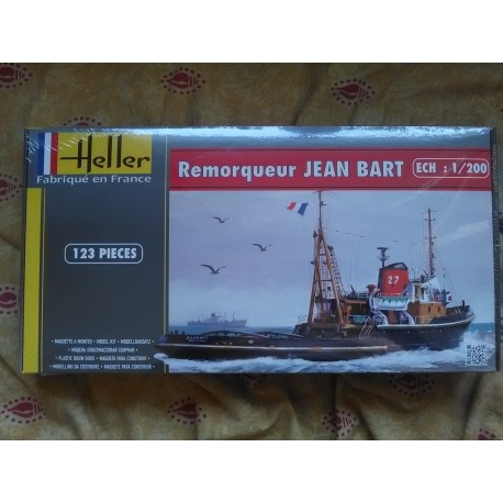 MAQUETTE HELLER BATEAU - REMORQUEUR JEAN BART - ECH 1/200