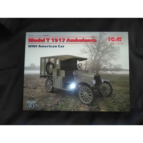 MODEL T 1917 AMBULANCE - WWI - ECH 1/35 - ICM