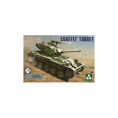 MAQUETTE AMX13/CHAFFEE - ECHELLE 1/35 - TAKOM