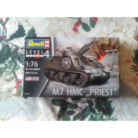 MAQUETTE REVELL - M7 PRIEST HMC - 03216 - ECH 1/76 - WWII - 2DB US